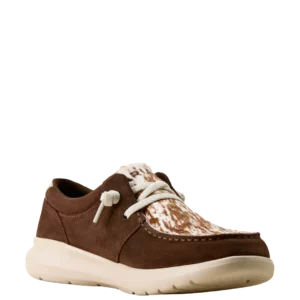 Ariat Women's Casual 'Hilo' Coffee Bean/Speckled Cow Print 10080390