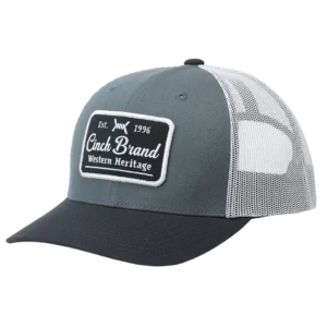 Cinch Cap 'Western Heritage' Mesh Back Blue MCC0660659 BLU