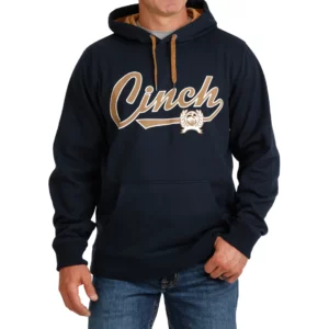Cinch Men's Hoodie Logo Navy MWK1206036 NAV