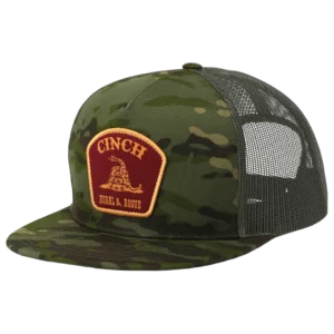 Cinch Cap 'Cinch Denim' Mesh Back Olive MCC0600619 OLV