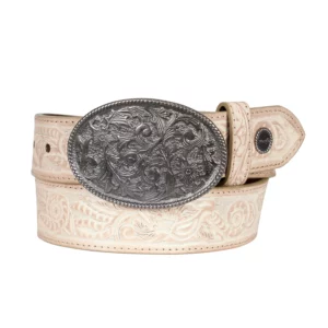 Wrangler Women's Belt 'Zola' Leather Stone XCP2918BLT