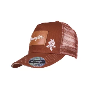 Wrangler Women's Trucker Cap 'Jenna' HP Ponytail Copper X6S2939CAP