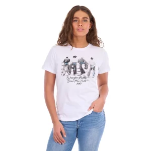 Wrangler Women's T Shirt 'Josie' S/S White XCP2598641