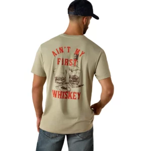 Ariat Men's T-Shirt 'Whiskey UNO' Elm 10073484