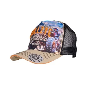 Bullzye Trucker Cap HP 'Eben' Sand/Multi B6S1946CAP