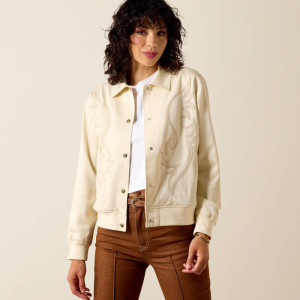 Ariat Women's Jacket 'Vaquero Bomber' Summer Sand 10071137