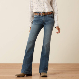 Ariat Women's Jeans Trouser 'Vera' High Rise Slim Greyson 10074827