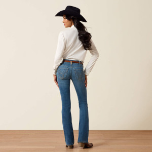 Ariat Women's Jeans 'Esti' Mid Rise Boot Cut Ithica 10074832