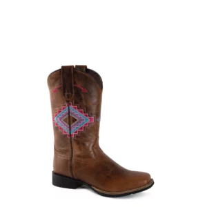 Roper Women's Boots 'Sundance' Brown Leather 09-021-0905-3867 BR
