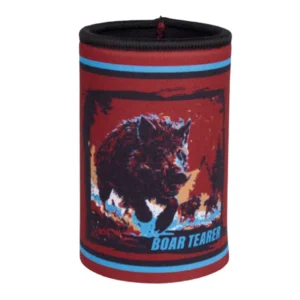 Boar Tearer Stubby Cooler 'Pierson' Red/Black G6S1932STU