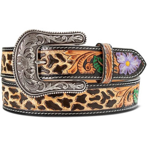 Ariat Women's Belt 'Cheetah Print Flower' Multicolour A1568597
