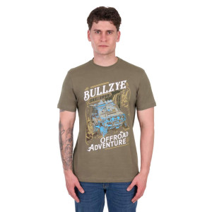 Bullzye Men's T Shirt 'Carter' Short Sleeve Military B6S1503653