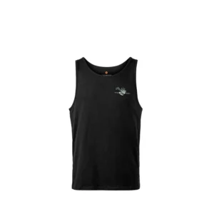 Hunters Element Men's Singlet 'Red Stag' Black