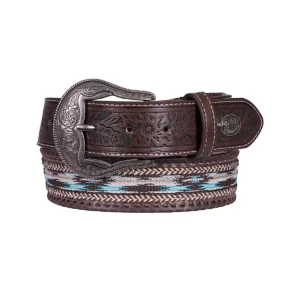 Pure Western Men's Belt 'Lynton' Dark Tan P6S1962BLT