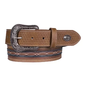 Pure Western Men's Belt 'Kylon' Tan P6S1964BLT