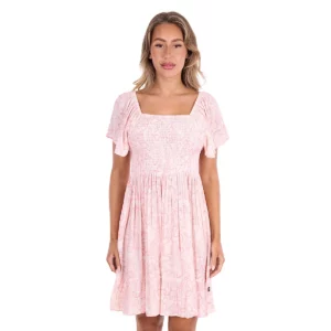 Pure Western Women's Dress 'Sara' Short Sleeve Cream P6S2409270