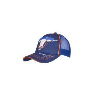 Pure Western Kid's Trucker Cap 'Tony' Navy/Orange P6S3904CAP