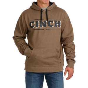 Cinch Men's Hoodie Logo Brown MWK1206035
