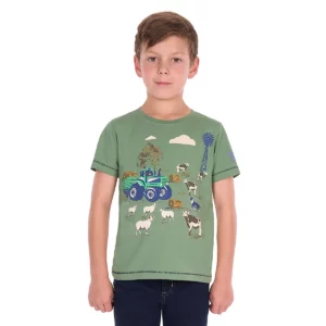 Thomas Cook Boy's T Shirt 'Joey' SS Light Green T6S3513125