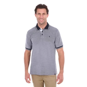 Thomas Cook Men's Polo Shirt 'Chris' S/S Tailored Royal Blue/Charcoal T6S1506024