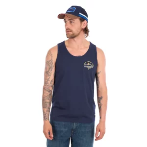 Wrangler Men's Singlet 'Kenny' Navy X6S1558701