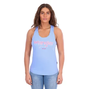 Wrangler Women's 'Maya' Tank Light Blue X6S2508649