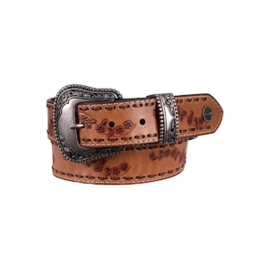 Wrangler Women's Belt 'Silvie' Leather Light Tan X6S2920BLT