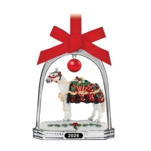 Breyer Stablemates Stirrup Ornament 'Holiday Homecoming' 2026 TBS10538