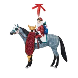 Breyer Stablemates Ornament 'Off To The Races' Santa 2026 TBS10542