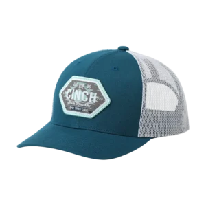 Cinch Trucker Cap 'Aztec Patch' Blue MCC0660661 BLU