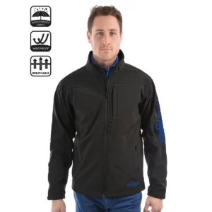 Wrangler Men's Jacket 'Logo' Softshell Black XCP1782212